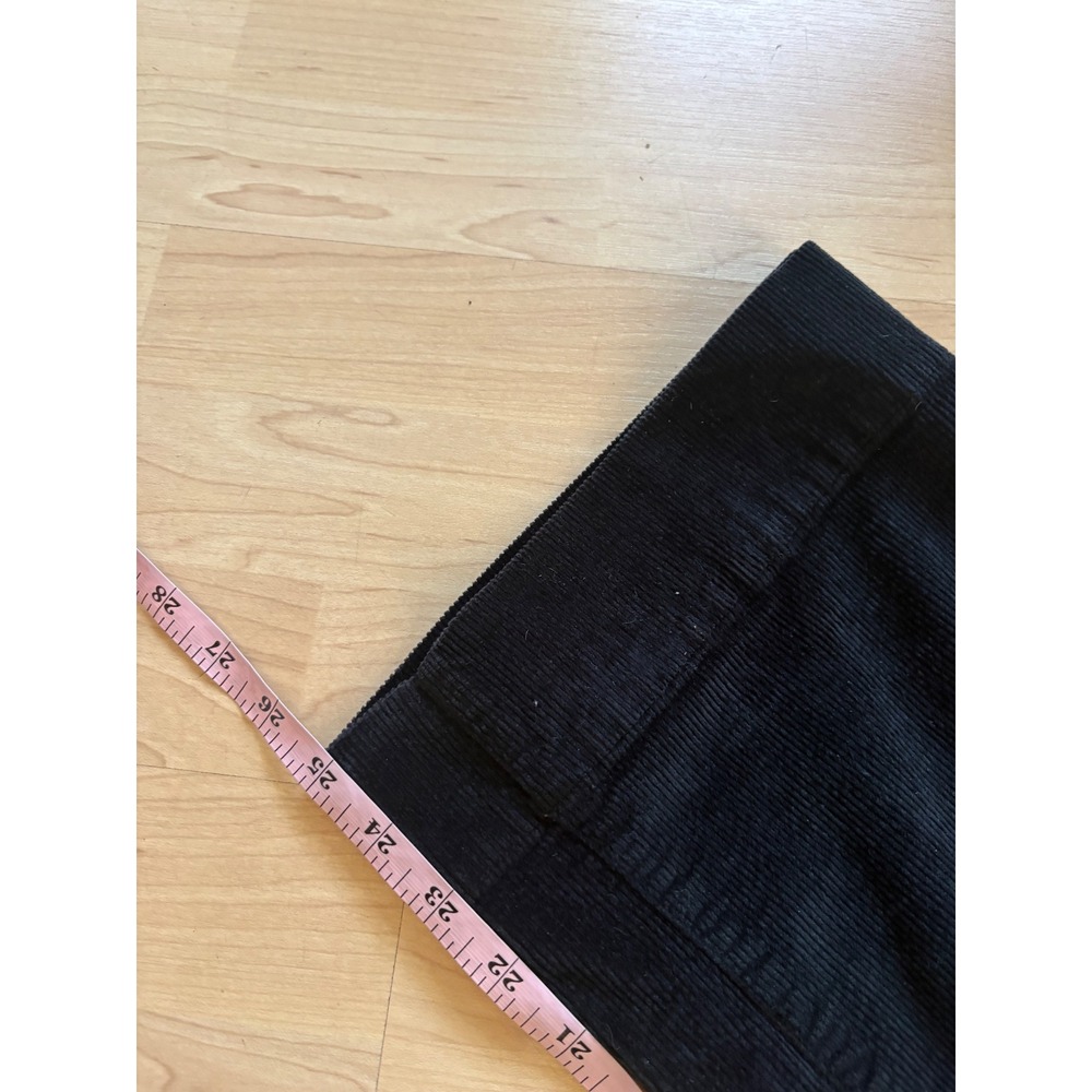 MAEVE ANTHROPOLOGIE Black Corduroy The Colette Pants Size 30 - Picture 9 of 9